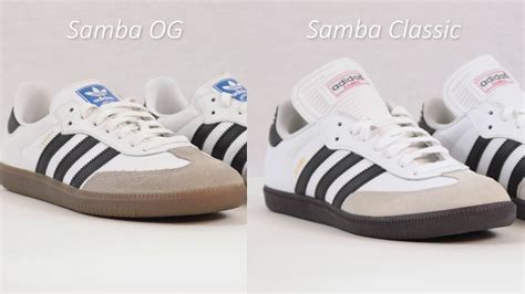 adidas samba og vs classic.